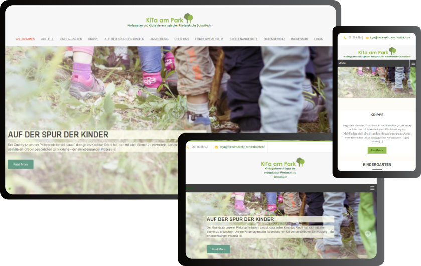 Responsive Website Kindergarten